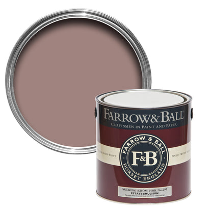 Farrow & Ball 2.5L Modern Eggshell Sulking Room Pink No.295