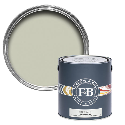 Farrow & Ball Multi Surface 5L Dead Flat Eddy No.301