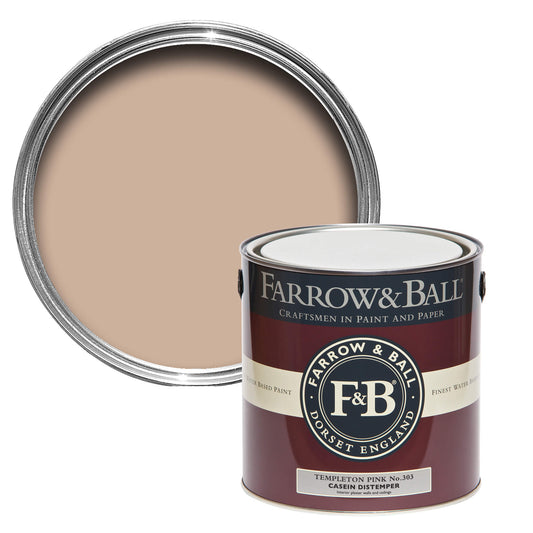 Farrow & Ball 2.5L Modern Eggshell Templeton Pink No.303