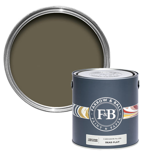 Farrow & Ball Multi Surface 5L Dead Flat Cardamom No.CB5