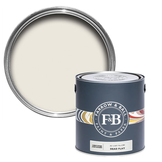 Farrow & Ball Multi Surface 2.5L Dead Flat Au Lait No.CB9
