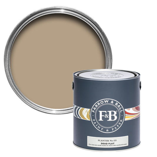 Farrow & Ball Multi Surface 2.5L Dead Flat Planter No.G5