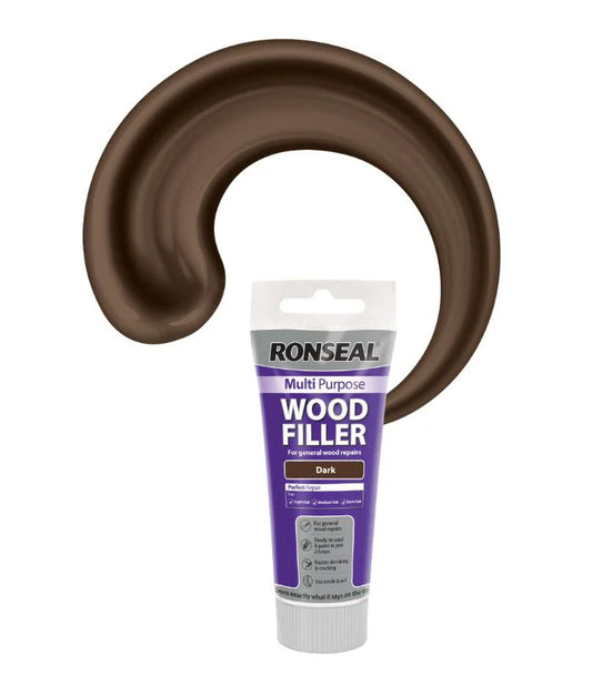 Ronseal Multi Purpose Wood Filler 100g - Dark
