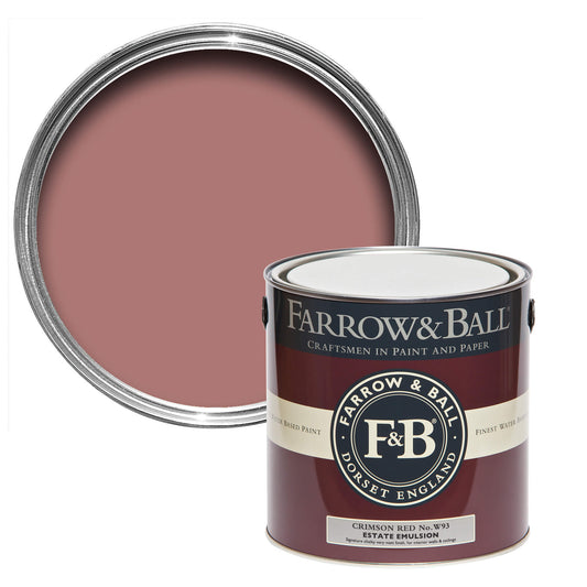 Farrow & Ball 750ml Modern Eggshell Crimson Red No.W93
