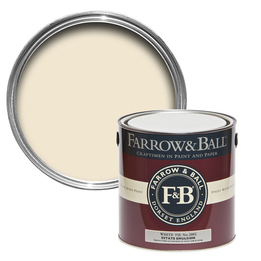 Farrow & Ball 100ml Sample Pot White Tie No.2002