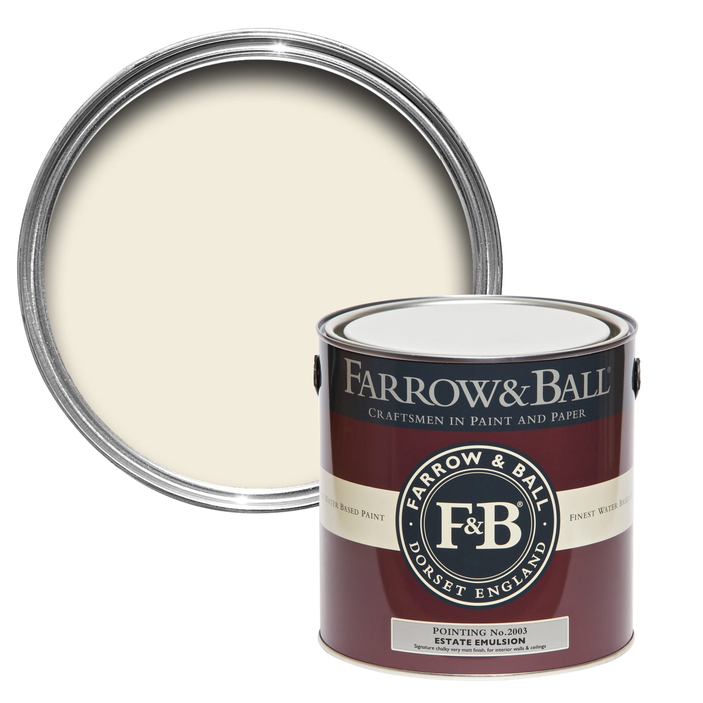 Farrow & Ball 2.5L Modern Eggshell Pointing No.2003