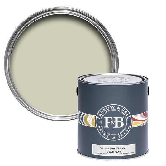 Farrow & Ball Multi Surface 5L Dead Flat Vichysoisse No.9909