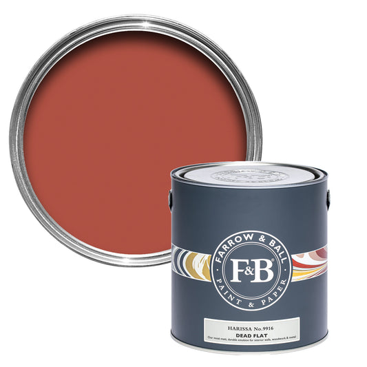 Farrow & Ball Multi Surface 5L Dead Flat Harissa No.9916