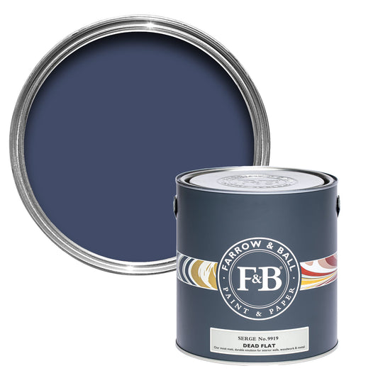 Farrow & Ball Multi Surface 5L Dead Flat Serge No.9919
