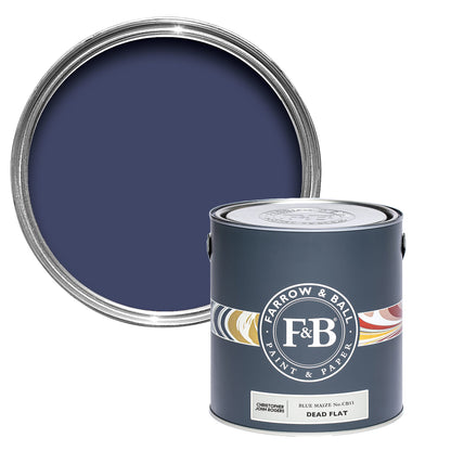 Farrow & Ball Multi Surface 5L Dead Flat Blue Maize No.CB11