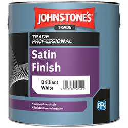 Johnstones Trade Professional Satin - Brilliant White