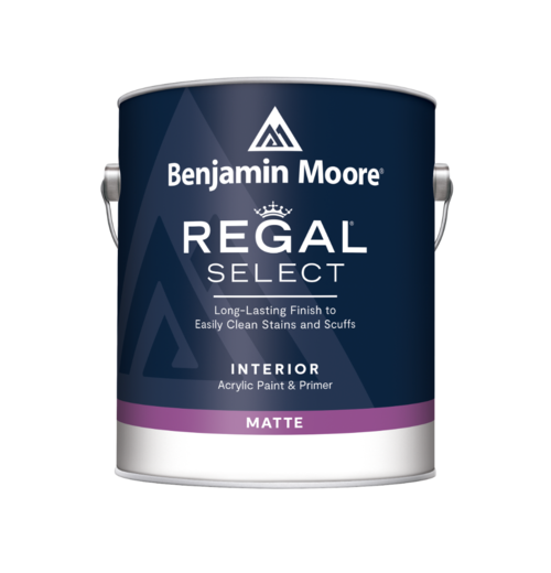 Benjamin Moore Regal Select Interior Matte tin - tinted to Pale Oak OC-20