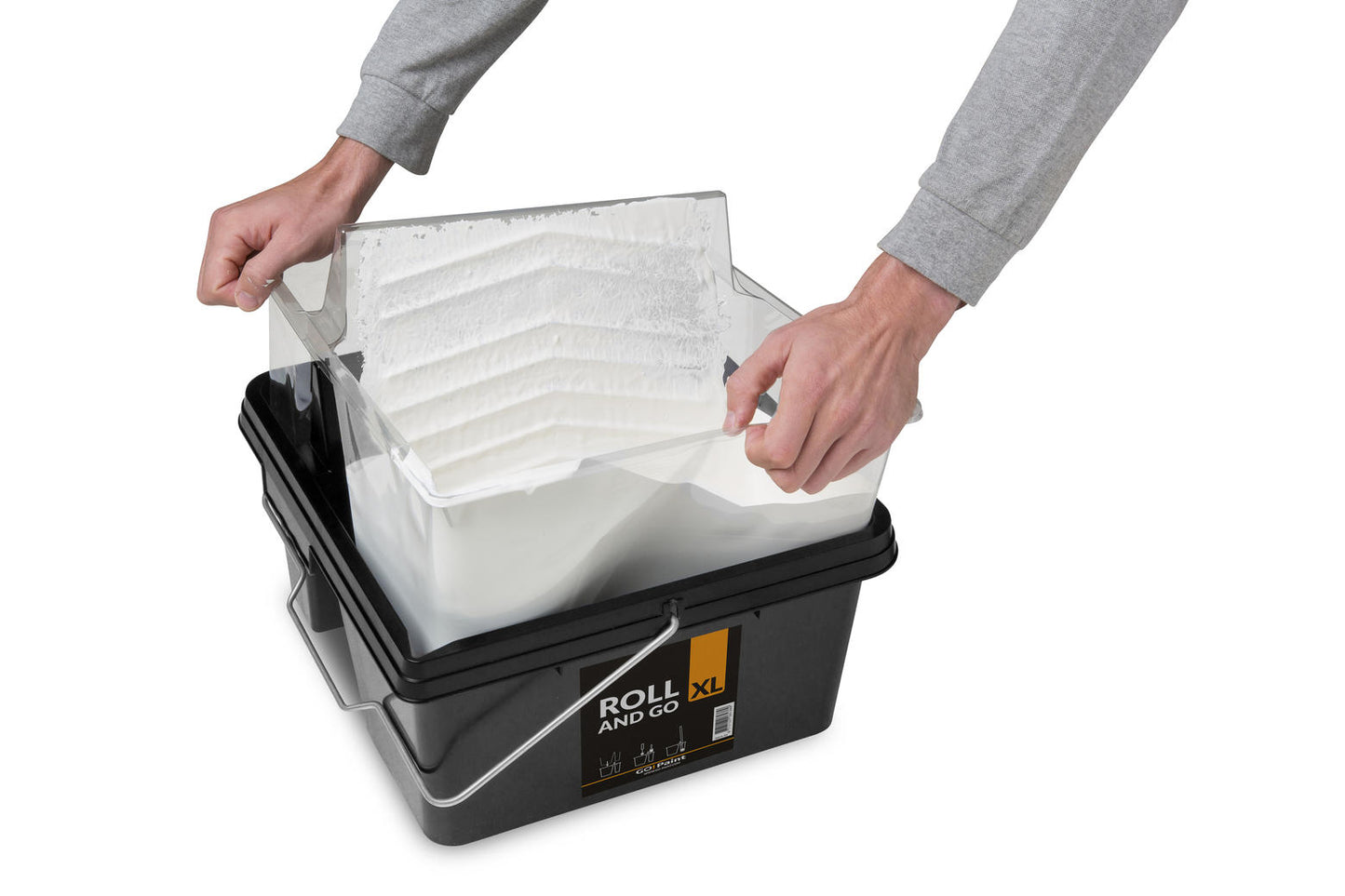 Go Paint Roll and Go XL Paint Bucket Scuttle Liners 5 Pack