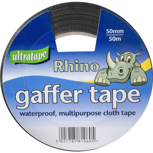 Ultratape All Purpose Waterproof Duct Tape 50mmx 50M Roll Black