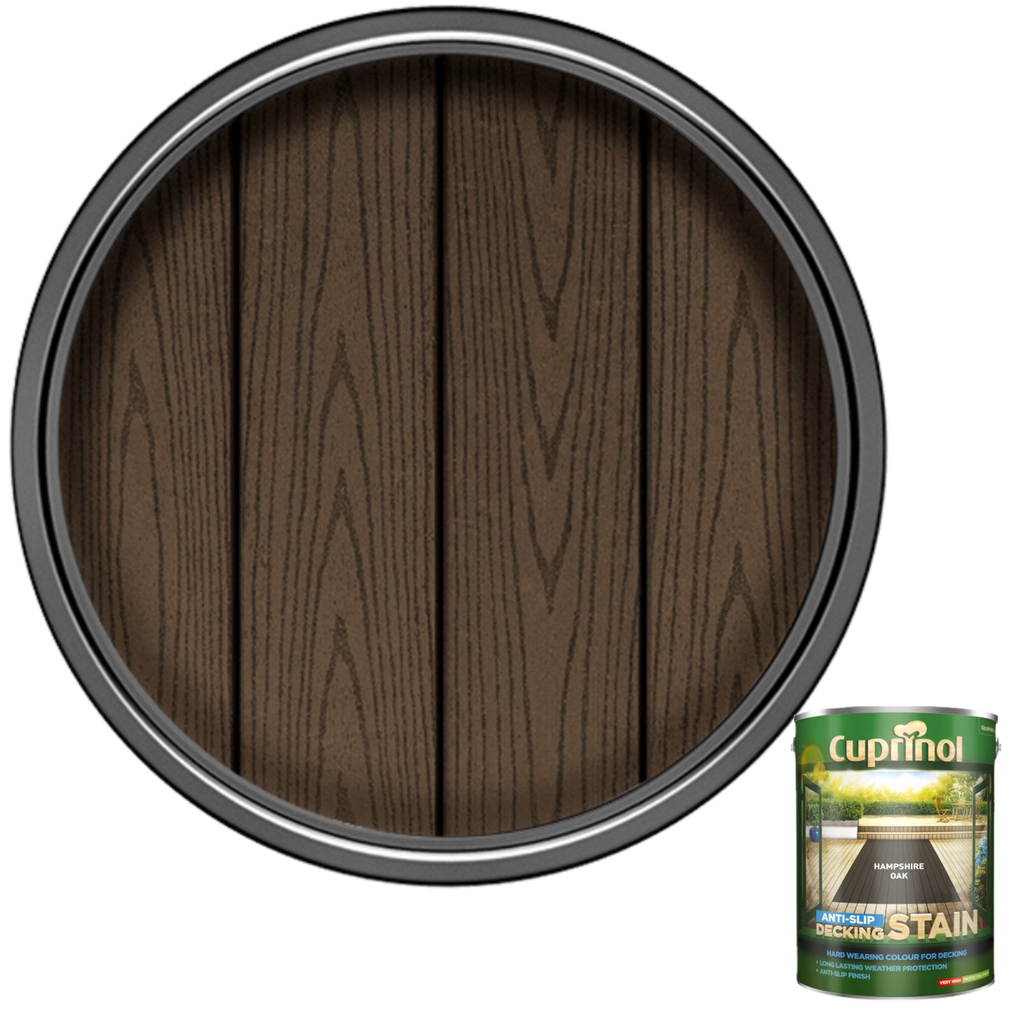 Cuprinol Anti-Slip Decking Stain - 5 Litre