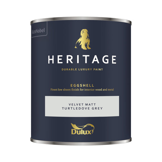Dulux Heritage Eggshell - Turtledove Grey 750ml