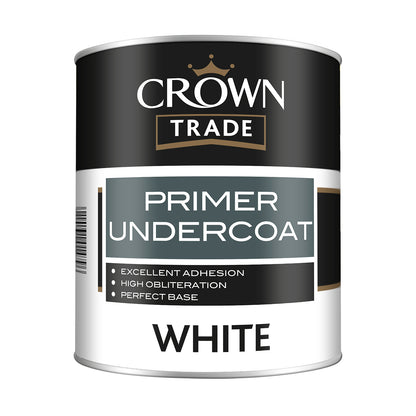 Crown Trade Primer Undercoat Oil Based - White