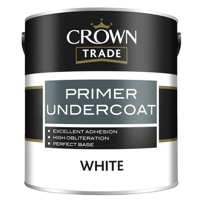 Crown Trade Primer Undercoat Oil Based - White