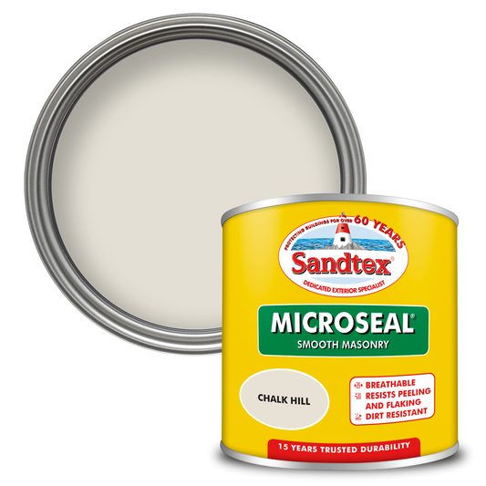 Sandtex 15 Year Weatherproof Exterior Wall Paint - Chalk Hill