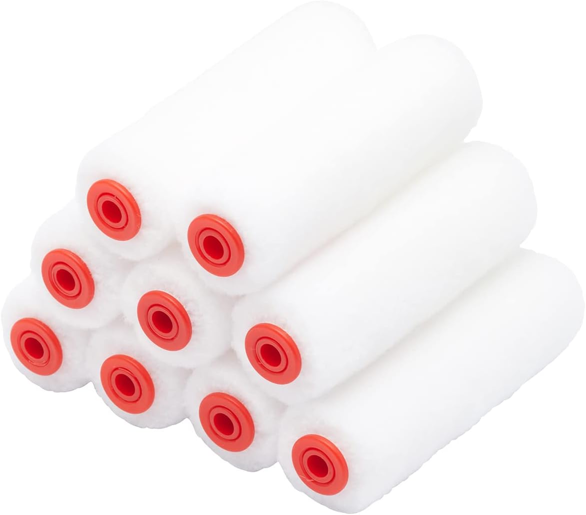 Pack of 9 Prodec 4" Ice Fusion Ice Cube Mini Rollers