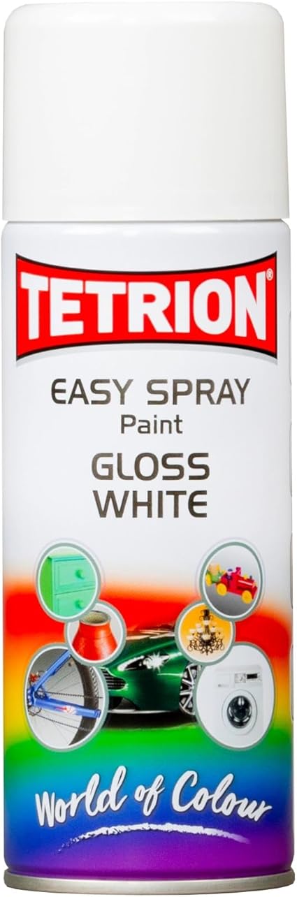 Tetrion Easy Spray Paint Gloss White - 400 ml