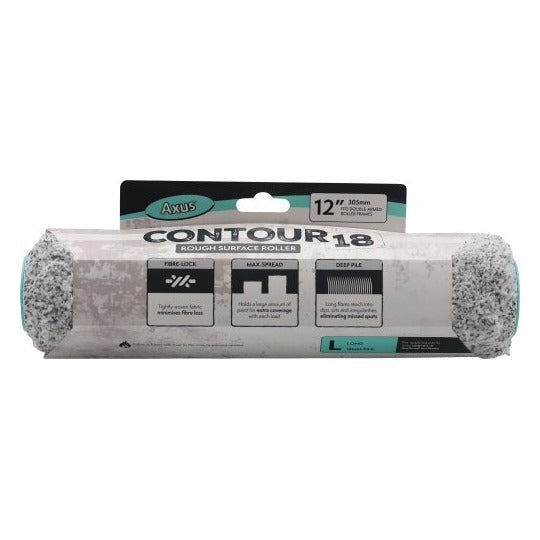 Axus Contour 18 Rough Surface Roller Sleeve 12"
