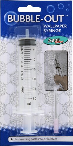 Axus Decor Bubble Out Wallpaper Syringe Tool