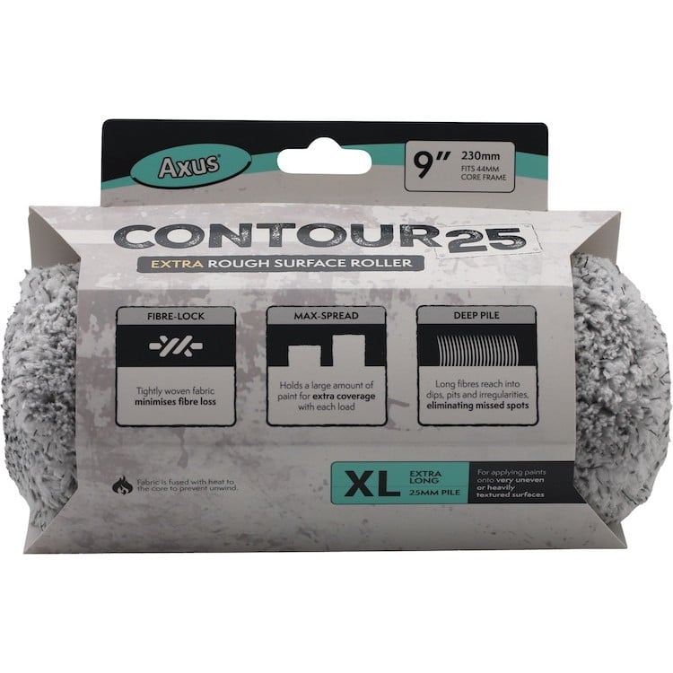 Axus Contour 25 Extra Rough Surface Roller Sleeve 9"
