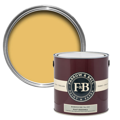 Farrow & Ball 750ml Flat Eggshell Babouche No.223