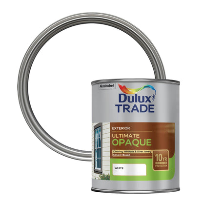 Dulux Trade Ultimate Opaque Woodstain - White