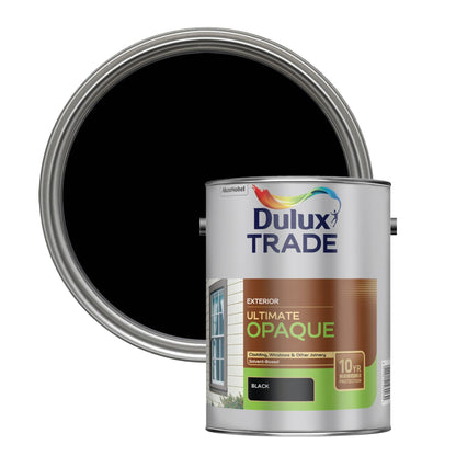 Dulux Trade Ultimate Opaque Woodstain - Black