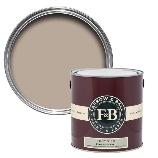 Farrow & Ball 5L Flat Eggshell Jitney No.293