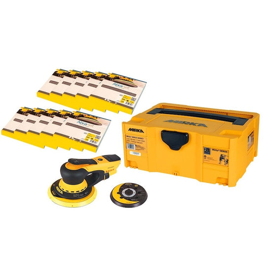 Mirka Deros II 150mm/125mm Deco Kit 230V 5650CV KIT2201CDMUK