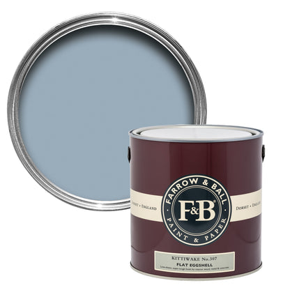 Farrow & Ball 5L Flat Eggshell Kittiwake No.307
