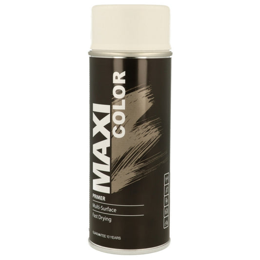Maxi Multi-Surface Primer White - 400 ml Aerosol Spray Paint