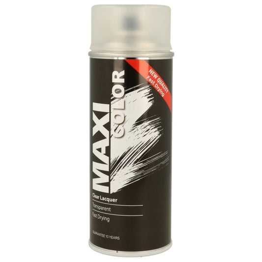 Maxi Multi-Surface Clear Lacquer - 400 ml Aerosol Spray Paint