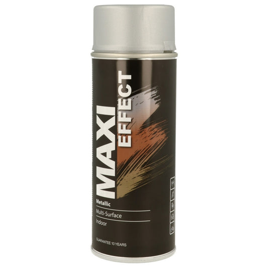Maxi Multi-Surface Silver Metallic indoor - 400 ml Aerosol Spray Paint