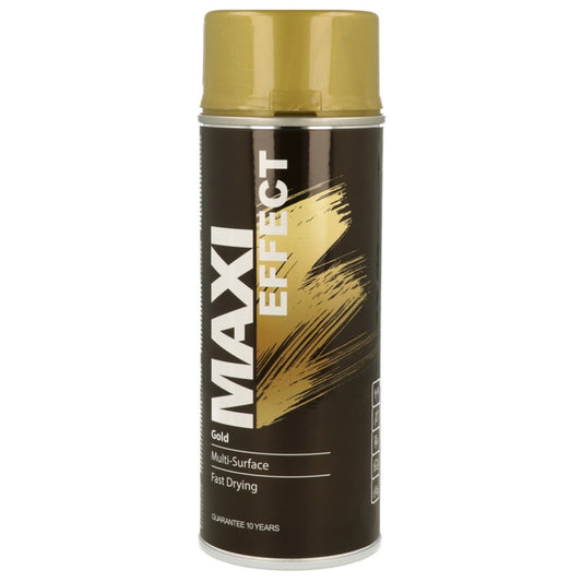 Maxi Multi-Surface Fast drying Paint Gold - 400 ml Aerosol Spray Paint