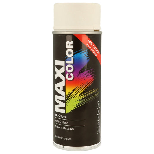 Maxi Multi-Surface Ral 9010 Pure White Matt- 400 ml Aerosol Spray Paint