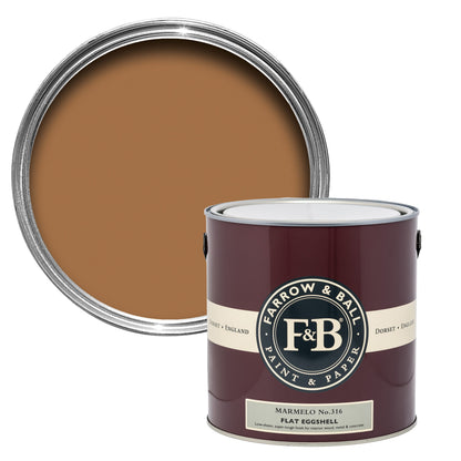 Farrow & Ball 5L Flat Eggshell Marmelo No.316