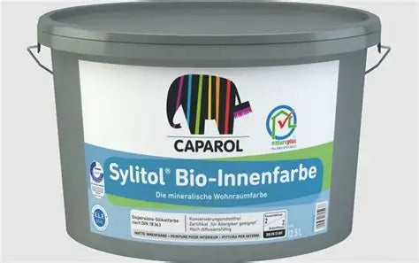 Caparol Sylitol® Bio-Interior Mineral Paint 5 Litre Tinted Colours Organic Allergy Friendly