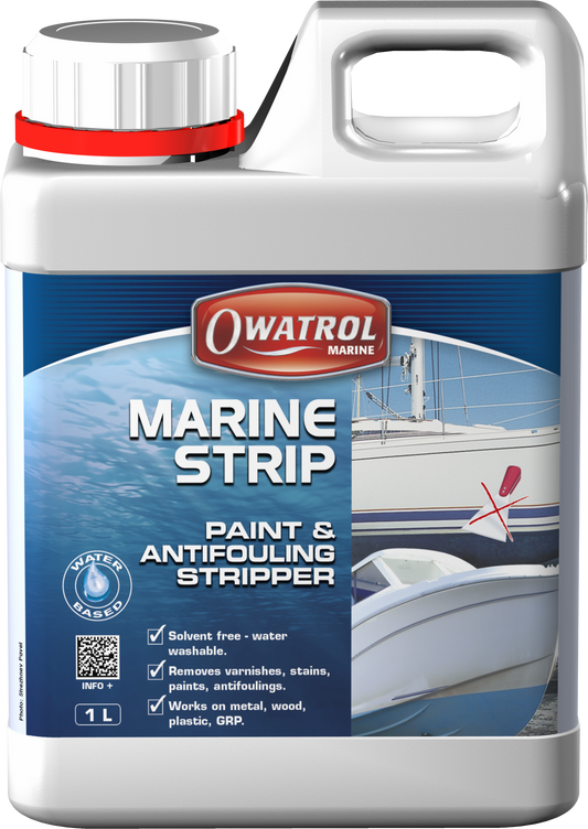 Owatrol Marine Strip Paint & Antifouling Stripper 1 Litre