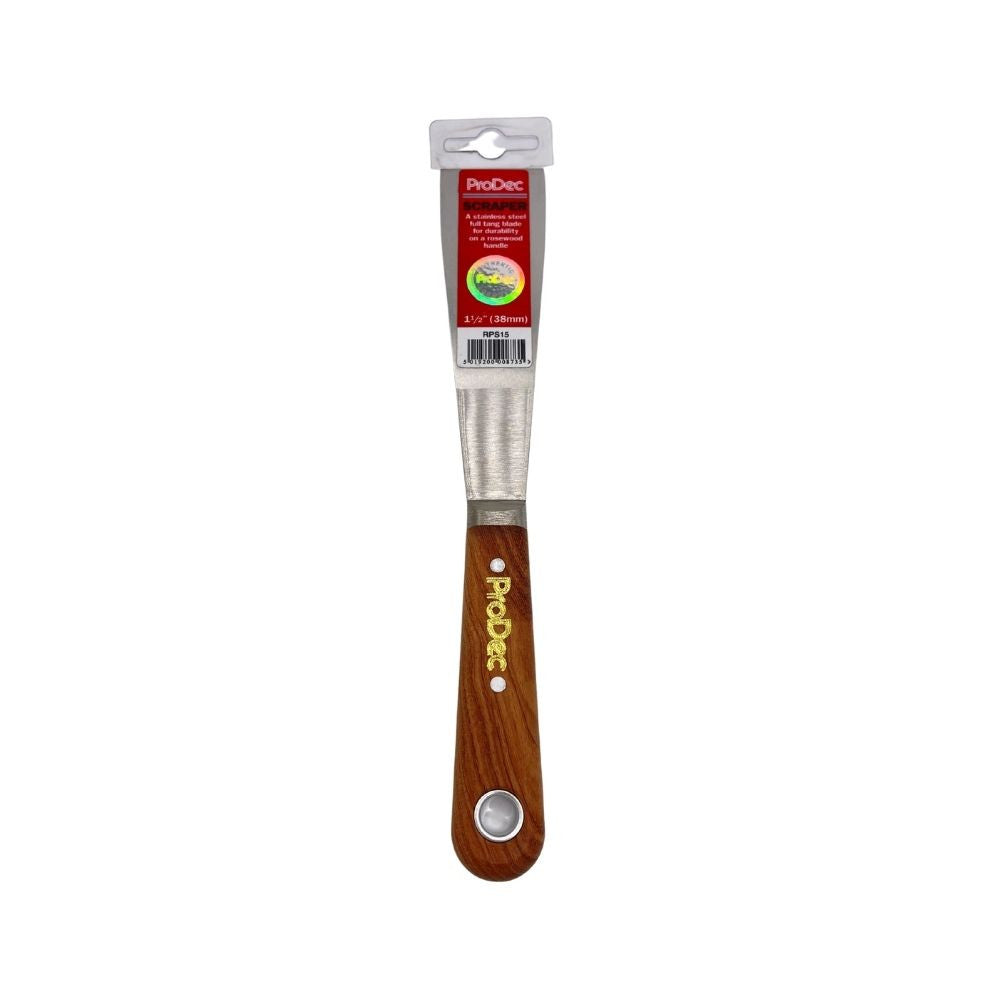 Prodec Scale Tang Paint Scraper with Rosewood Handle