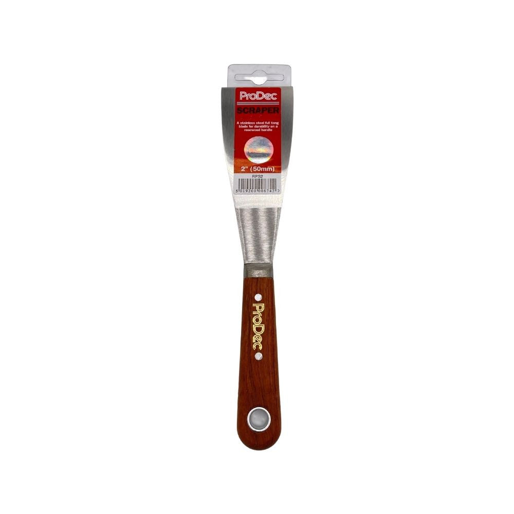 Prodec Scale Tang Paint Scraper with Rosewood Handle