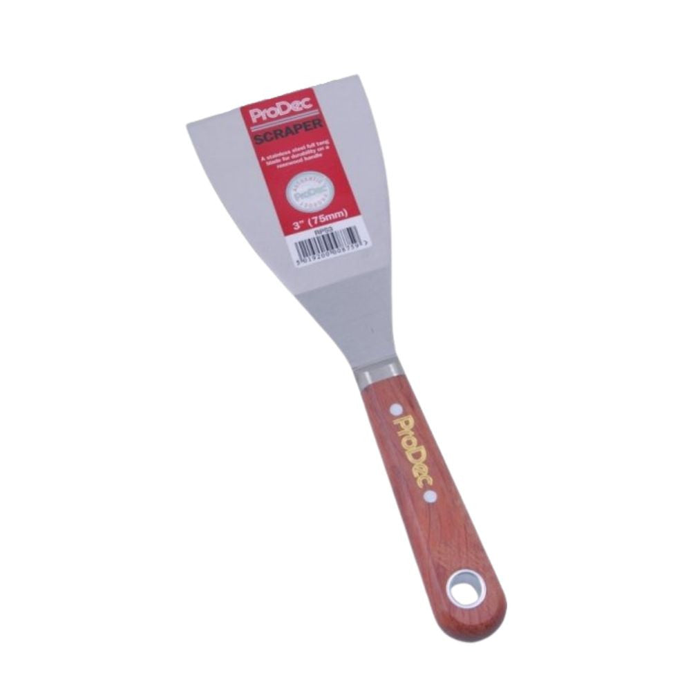 Prodec Scale Tang Paint Scraper with Rosewood Handle