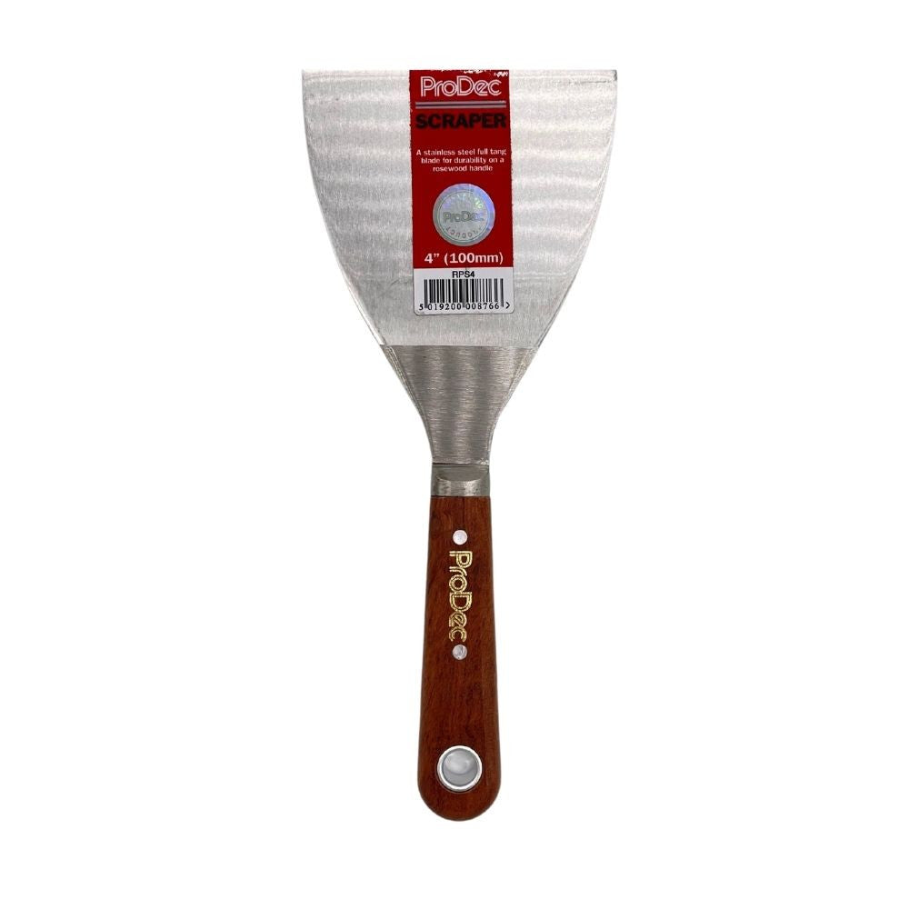 Prodec Scale Tang Paint Scraper with Rosewood Handle