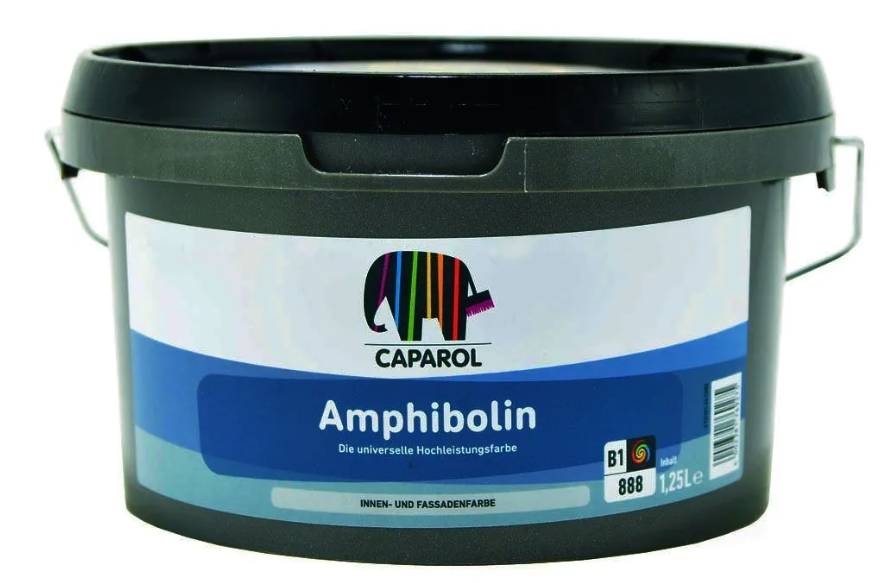 Caparol Amphibolin High Performance Multi Surface Interior/Exterior Paint - Tinted Colours 1.25L