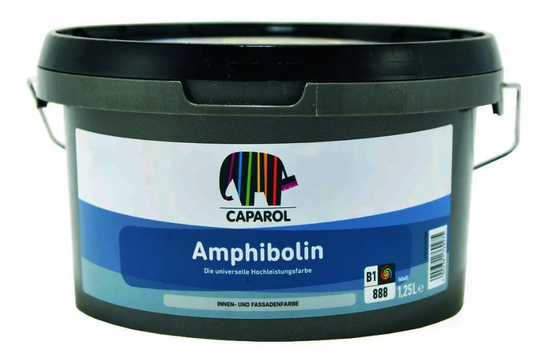 Caparol Amphibolin High Performance Multi Surface Interior/Exterior Paint - Tinted Colours 1.25L