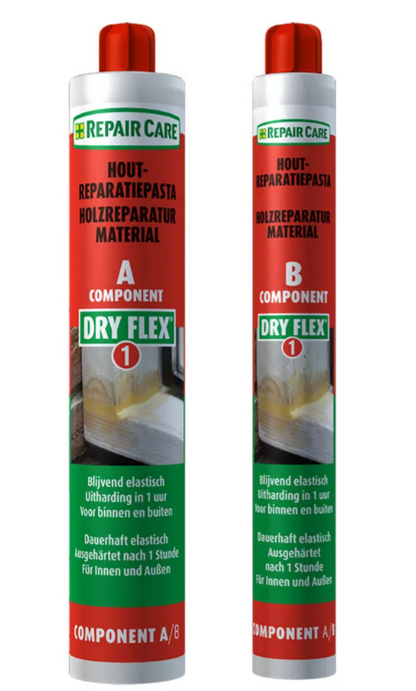 Repair Care Dry Flex 1 Hour 400ml Twin Pack Wood Repair Resin