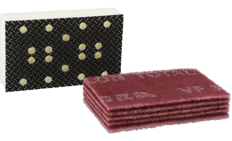 Mirka Deos Profile Sanding Kit 25mm Foam Interface Plus 5X Mirlon Pads